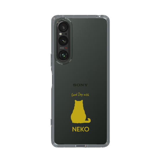 Slim Protection Case［ &UCHINOCO - Sitting Cat ］