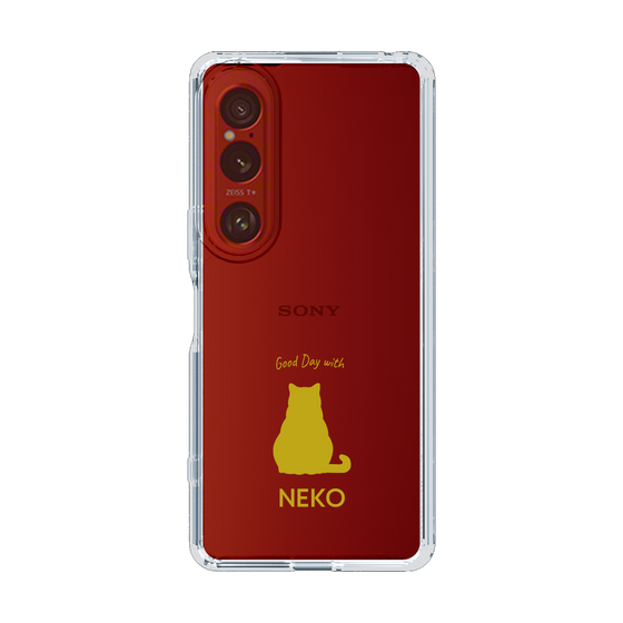 Slim Protection Case［ &UCHINOCO - Sitting Cat ］