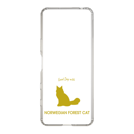 Slim Protection Case［ &UCHINOCO - Norwegian Forest Cat ］