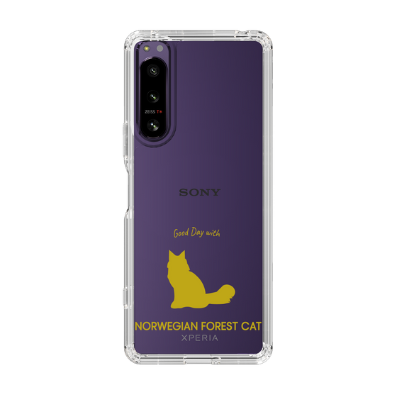 Slim Protection Case［ &UCHINOCO - Norwegian Forest Cat ］