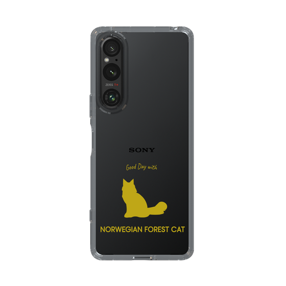 Slim Protection Case［ &UCHINOCO - Norwegian Forest Cat ］