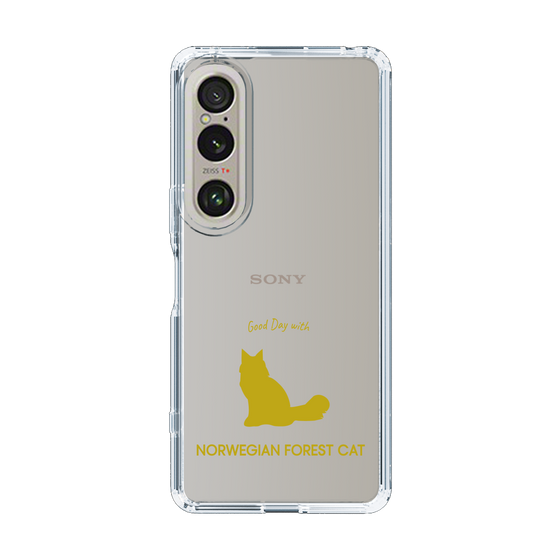 Slim Protection Case［ &UCHINOCO - Norwegian Forest Cat ］