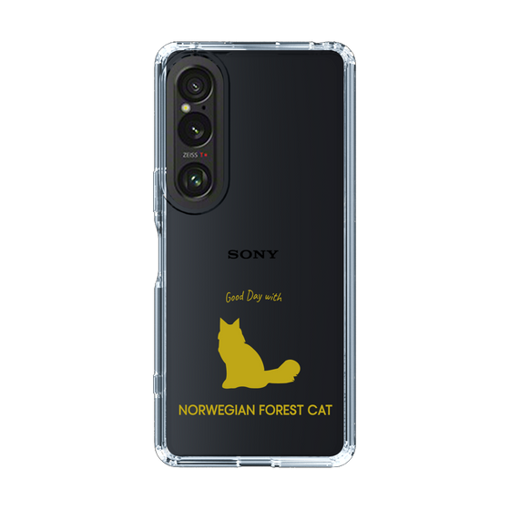 Slim Protection Case［ &UCHINOCO - Norwegian Forest Cat ］