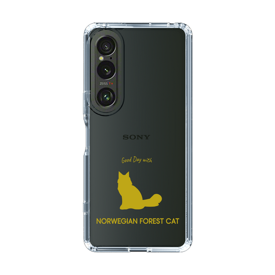 Slim Protection Case［ &UCHINOCO - Norwegian Forest Cat ］