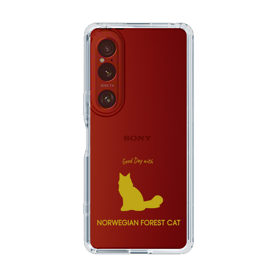 Slim Protection Case［ &UCHINOCO - Norwegian Forest Cat ］