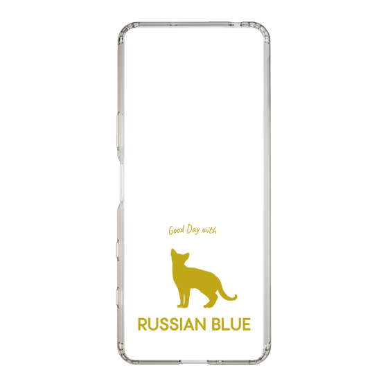Slim Protection Case［ &UCHINOCO - Russian Blue ］