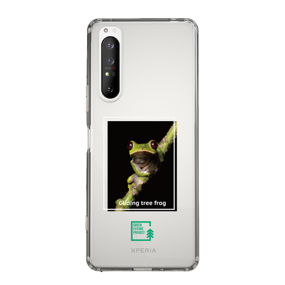Slim Protection Case［ Green Future Project - Gliding tree frog ］