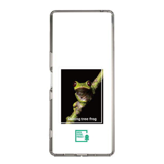 Slim Protection Case［ Green Future Project - Gliding tree frog ］
