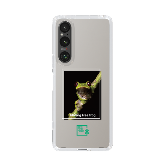 Slim Protection Case［ Green Future Project - Gliding tree frog ］