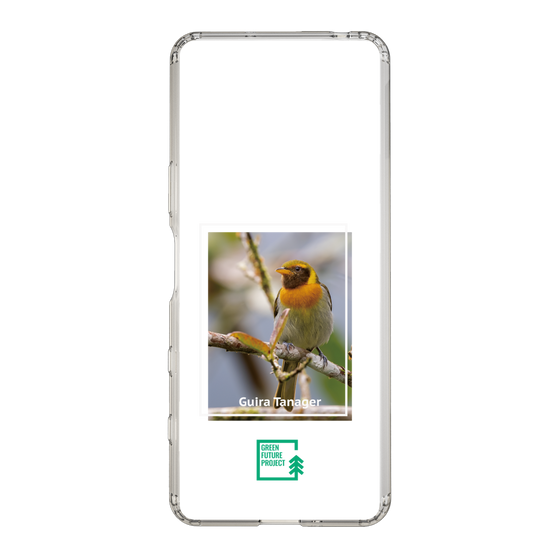Slim Protection Case［ Green Future Project - Guira Tanager ］