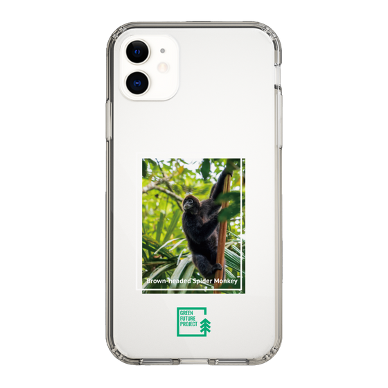 Slim Protection Case［ Green Future Project - Brown-headed Spider Monkey ］