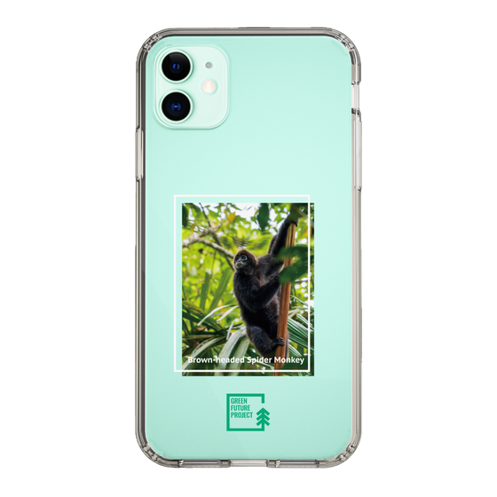 Slim Protection Case［ Green Future Project - Brown-headed Spider Monkey ］