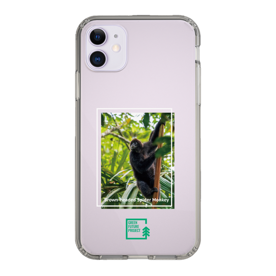 Slim Protection Case［ Green Future Project - Brown-headed Spider Monkey ］