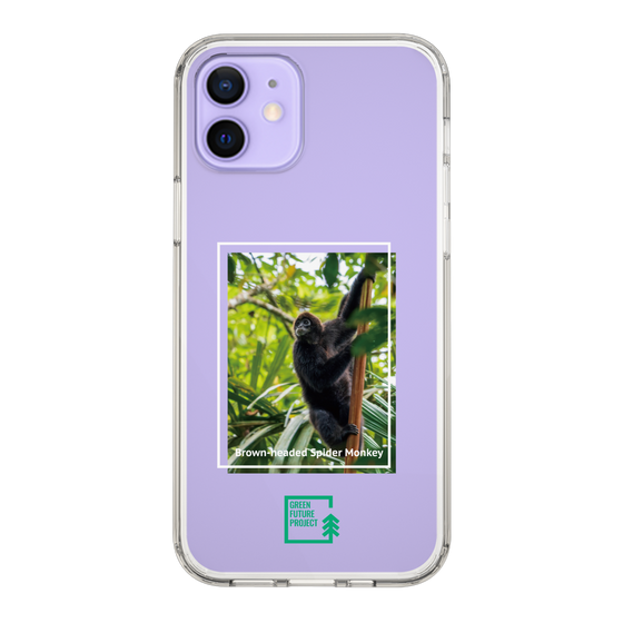 Slim Protection Case［ Green Future Project - Brown-headed Spider Monkey ］