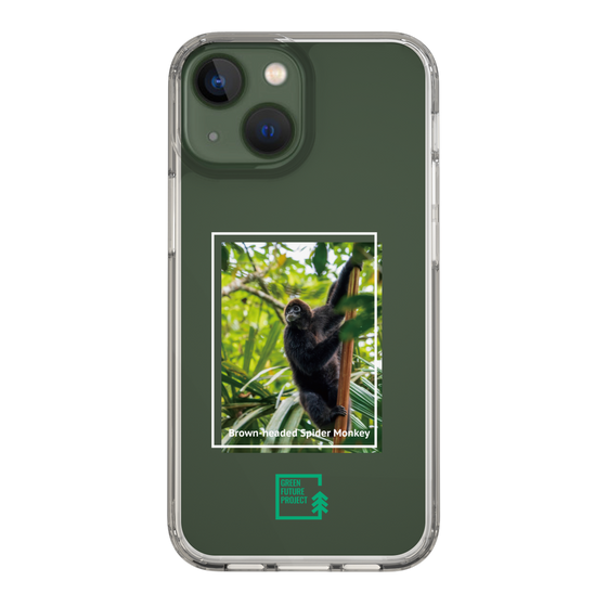 Slim Protection Case［ Green Future Project - Brown-headed Spider Monkey ］