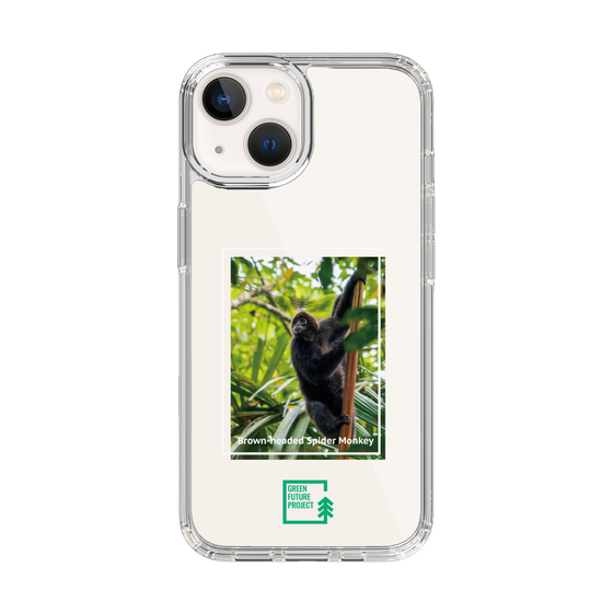 Slim Protection Case［ Green Future Project - Brown-headed Spider Monkey ］