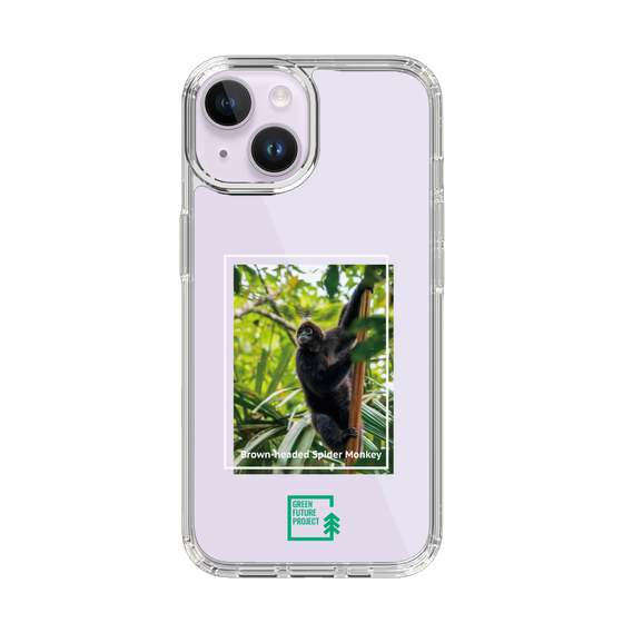 Slim Protection Case［ Green Future Project - Brown-headed Spider Monkey ］