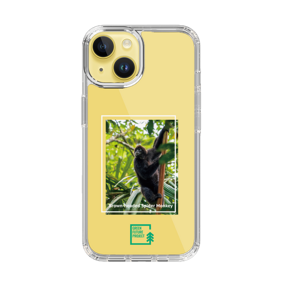 Slim Protection Case［ Green Future Project - Brown-headed Spider Monkey ］