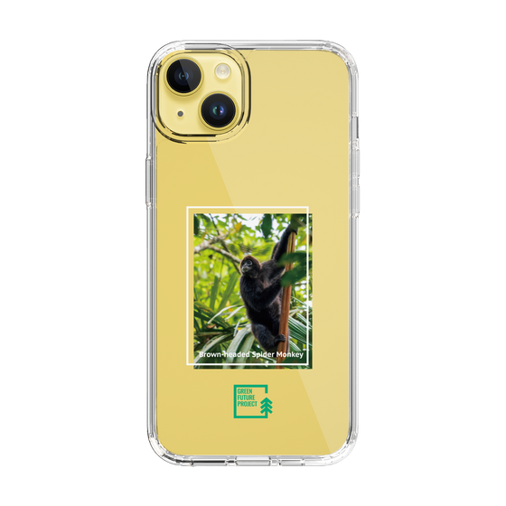Slim Protection Case［ Green Future Project - Brown-headed Spider Monkey ］