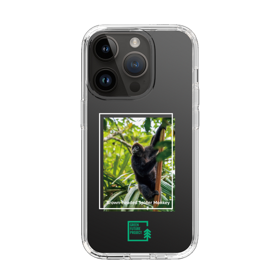 Slim Protection Case［ Green Future Project - Brown-headed Spider Monkey ］
