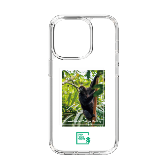 Slim Protection Case［ Green Future Project - Brown-headed Spider Monkey ］