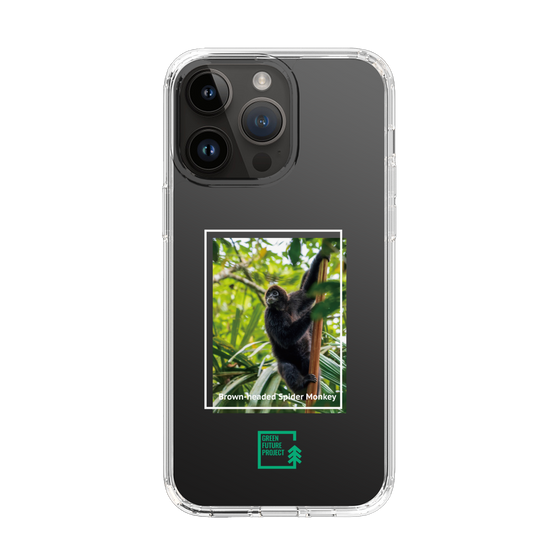 Slim Protection Case［ Green Future Project - Brown-headed Spider Monkey ］
