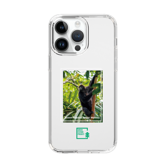 Slim Protection Case［ Green Future Project - Brown-headed Spider Monkey ］