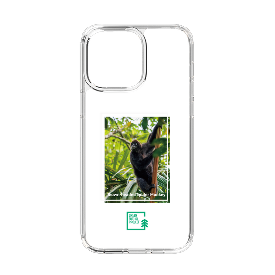 Slim Protection Case［ Green Future Project - Brown-headed Spider Monkey ］