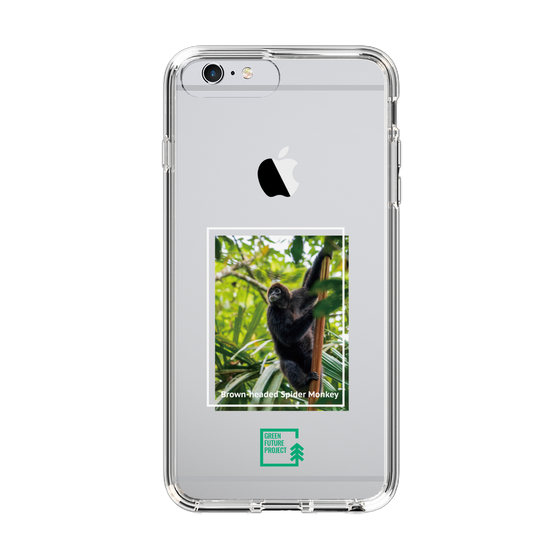 Slim Protection Case［ Green Future Project - Brown-headed Spider Monkey ］