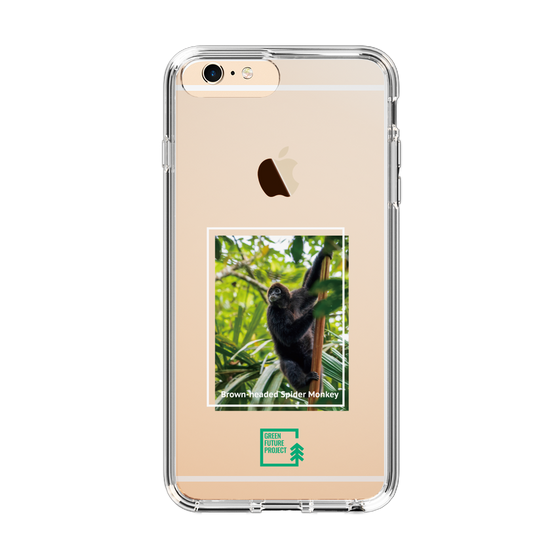 Slim Protection Case［ Green Future Project - Brown-headed Spider Monkey ］