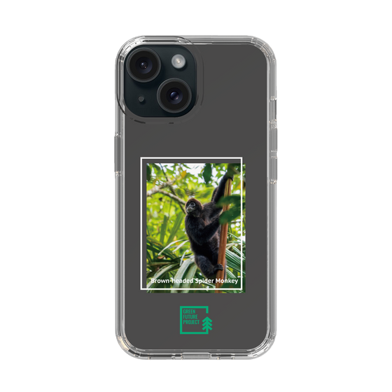 Slim Protection Case［ Green Future Project - Brown-headed Spider Monkey ］