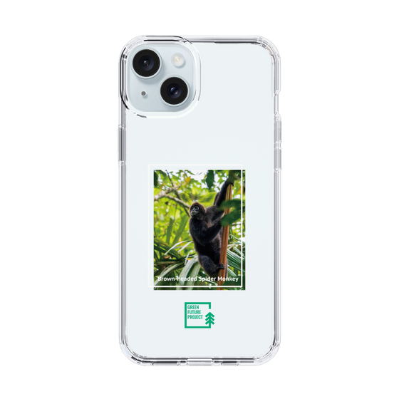 Slim Protection Case［ Green Future Project - Brown-headed Spider Monkey ］