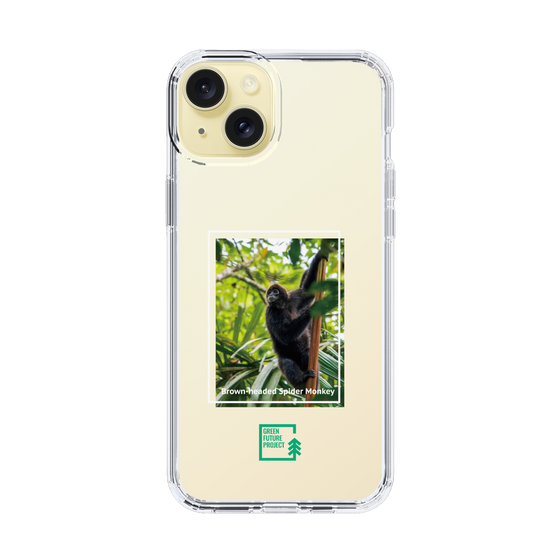 Slim Protection Case［ Green Future Project - Brown-headed Spider Monkey ］