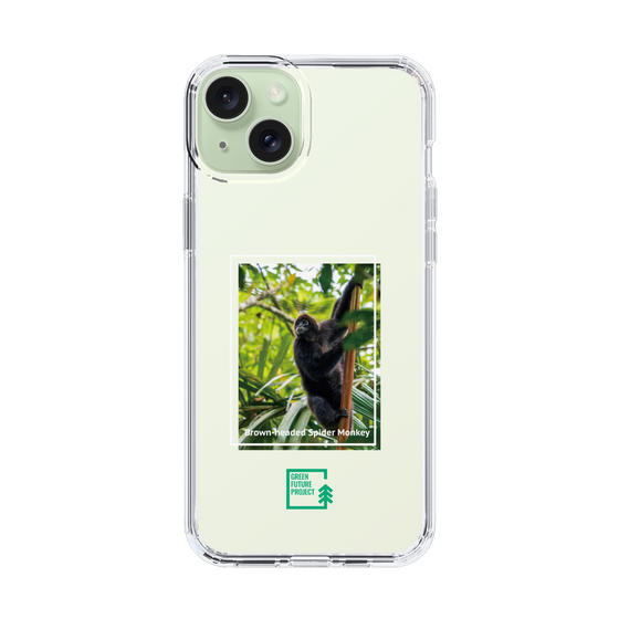Slim Protection Case［ Green Future Project - Brown-headed Spider Monkey ］