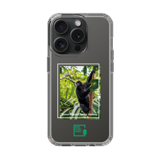 Slim Protection Case［ Green Future Project - Brown-headed Spider Monkey ］