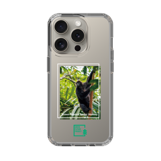 Slim Protection Case［ Green Future Project - Brown-headed Spider Monkey ］