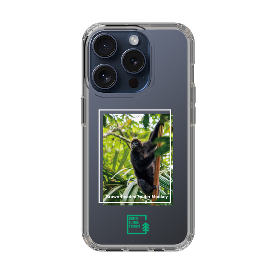Slim Protection Case［ Green Future Project - Brown-headed Spider Monkey ］