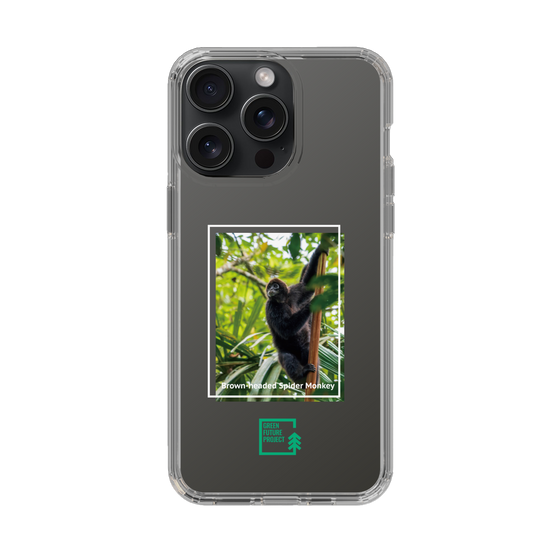 Slim Protection Case［ Green Future Project - Brown-headed Spider Monkey ］