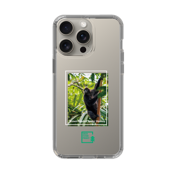 Slim Protection Case［ Green Future Project - Brown-headed Spider Monkey ］