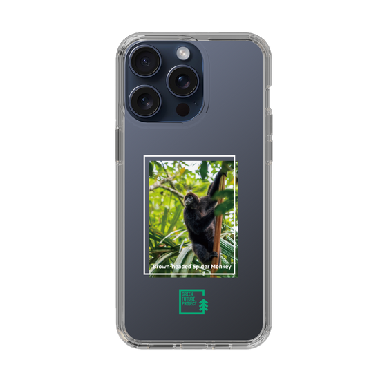 Slim Protection Case［ Green Future Project - Brown-headed Spider Monkey ］