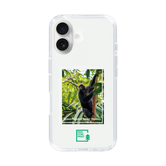 Slim Protection Case［ Green Future Project - Brown-headed Spider Monkey ］
