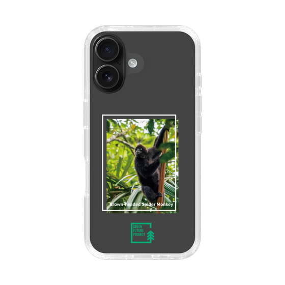 Slim Protection Case［ Green Future Project - Brown-headed Spider Monkey ］