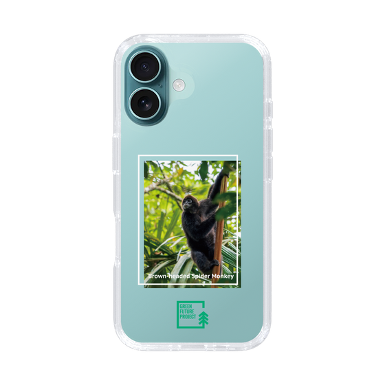 Slim Protection Case［ Green Future Project - Brown-headed Spider Monkey ］
