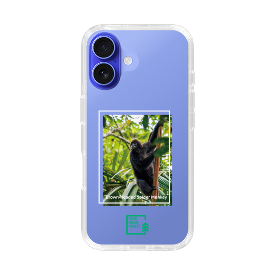 Slim Protection Case［ Green Future Project - Brown-headed Spider Monkey ］