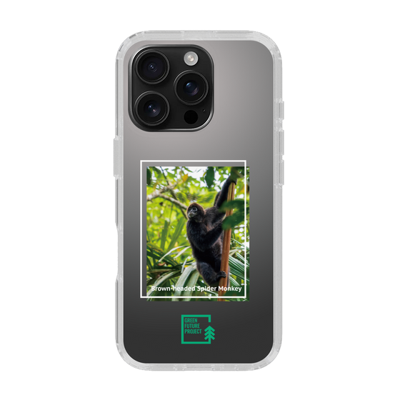 Slim Protection Case［ Green Future Project - Brown-headed Spider Monkey ］