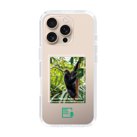 Slim Protection Case［ Green Future Project - Brown-headed Spider Monkey ］