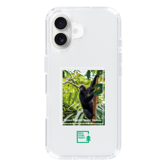 Slim Protection Case［ Green Future Project - Brown-headed Spider Monkey ］
