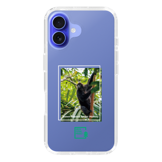 Slim Protection Case［ Green Future Project - Brown-headed Spider Monkey ］