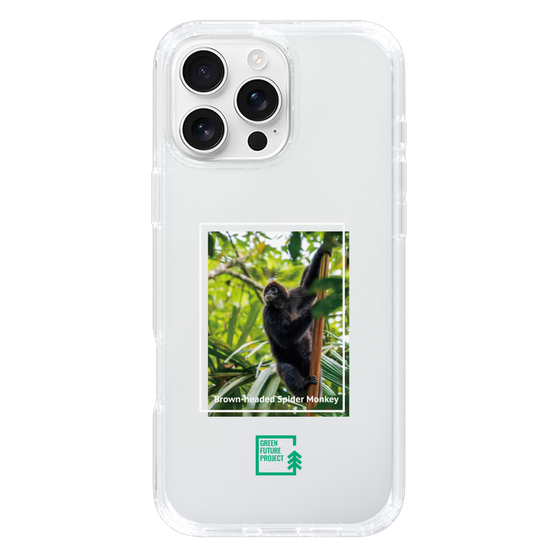 Slim Protection Case［ Green Future Project - Brown-headed Spider Monkey ］