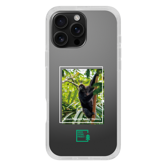 Slim Protection Case［ Green Future Project - Brown-headed Spider Monkey ］